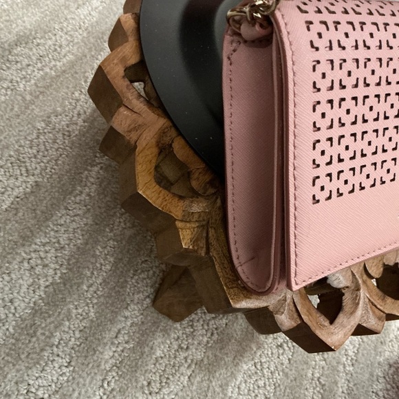 Kate Spade New York Cedar Street Perforated Cami Crossbody in Pink BNWOT - Picture 8 of 9